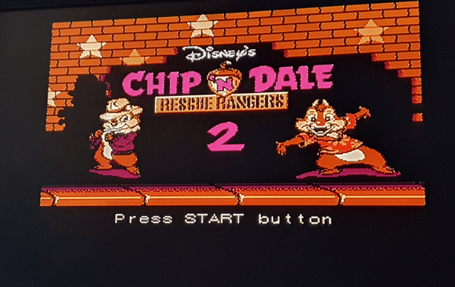 Chip and Dale Rescue Rangers 2 screenshot 2 for NES